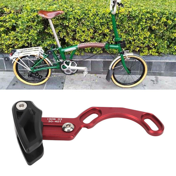Cykelkedjeguide Professionell Singelskiv Aluminiumlegering Montering Cykelkedjeskydd för Cykeltillbehör
