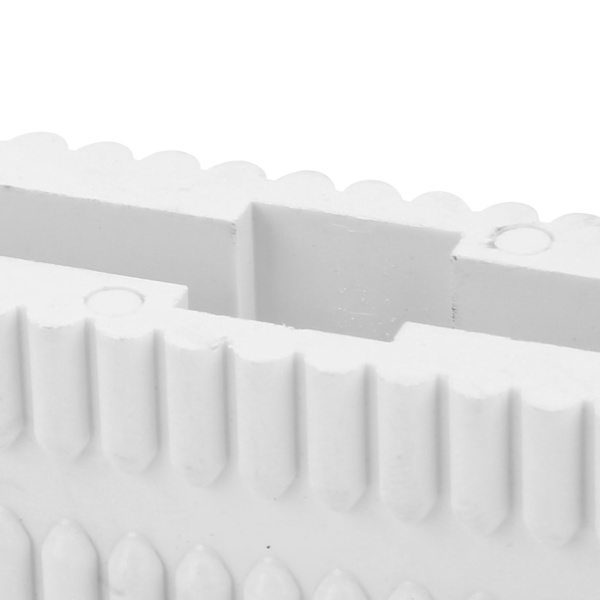 8 tum lättvikts surfbräda fenbox PVC longboard wakeboard fenbox stor svans roder slitsar vit
