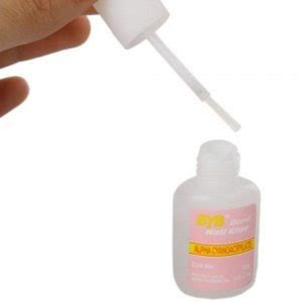 Nagellim med borste, tipplim som ger supergrepp! 10g