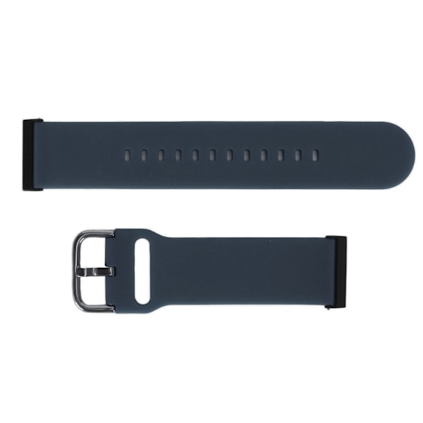 Silikon Smartwatch Armband Justerbart Ersättningsarmband Tillbehör för Suunto7 Mörkblå