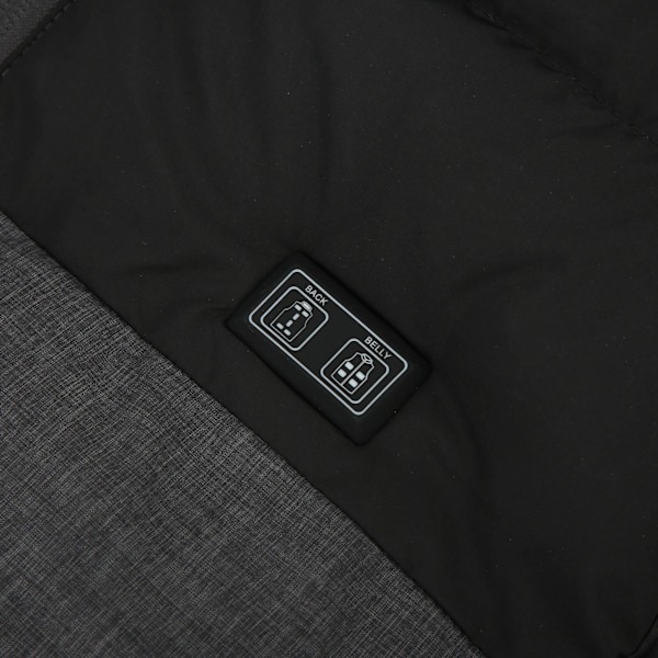 Uppvärmd väst 11 värmezoner 3 växlar temperatur Lätt unisex bärbar USB värmejacka för vinter XXL