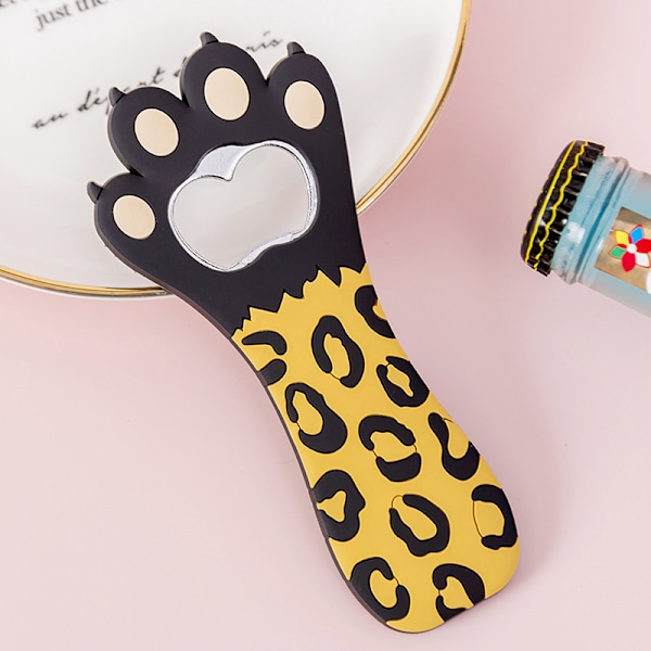 Cat'S Claw Magnetisk Silikon Flasköppnare, Livfulla Färger Multifunktionellt Verktyg, Hållbar Ölflasköppnare Med Magnetisk Design För Hemmabruk