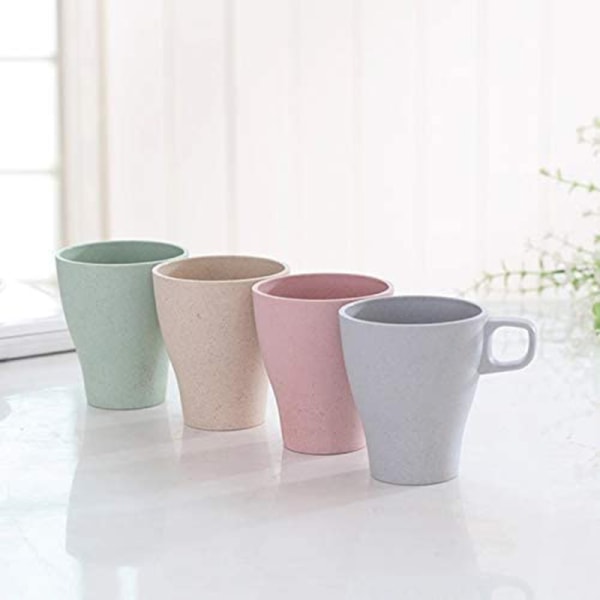Wheat Straw Mug 290 ml Cup Drinking Cup Mug | Lätt och