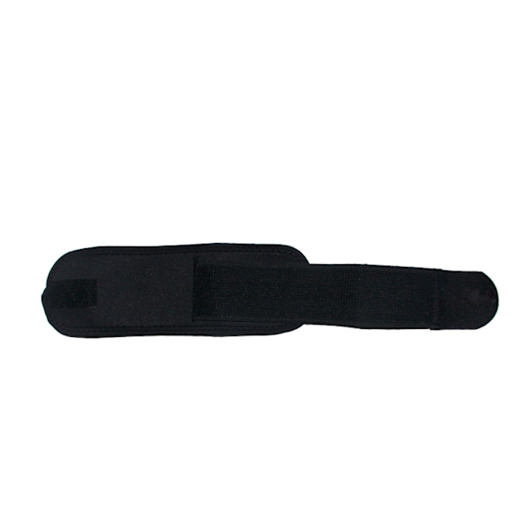 Handledsjusterbara elastiska omslagsbandage viktlyftningshandledsskydd andningsbar gym (svart)