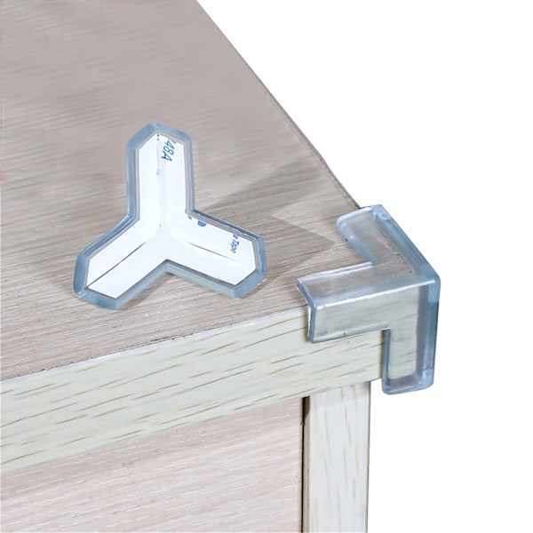 Multifunktionell Transparent Stötfångare Hörn Anti-Bump Bord Kaffebord Transparent Hörn Skydd