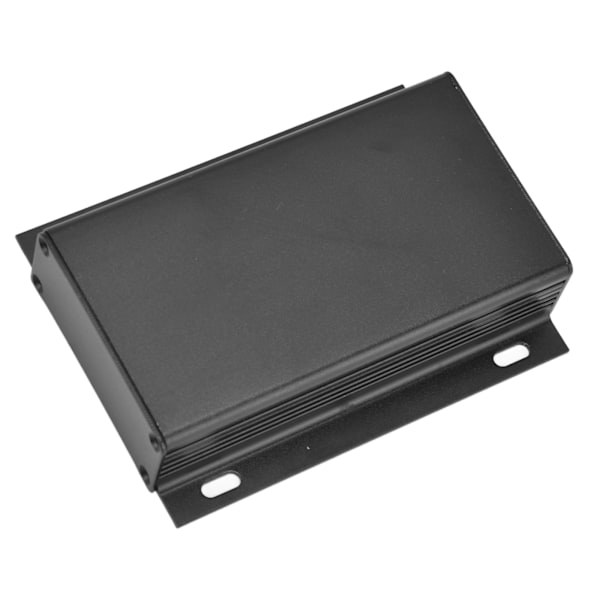 Elektrisk låda i aluminiumlegering, projektbox, delad kapsling, 25x84x110mm, matt svart plåt