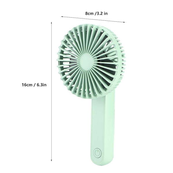 Stilren Mini Portabel Fläkt, Lång Batteritid, Uppladdningsbart Batteri, Skrivbordsfläktar, Kompakt Design, Perfekt Sommargåva för Stilfulla Kvinnor Män, Barn,