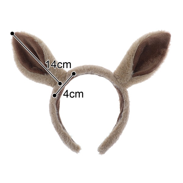 Soft-Touch Bunny Horse Donkey Ears, One Size, Halloween