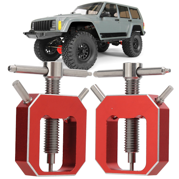 HOBBYFANS Hållbar universell motorväxelavdragare för RC-motorer RC-bilaccessoar Röd