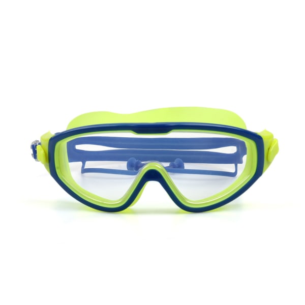 Simglasögon för barn, frisikt simglasögon, grönt