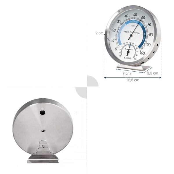 Hygrometer termometer fuktighetssensor övervakningsmätning