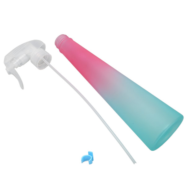 Kontinuerlig sprayflaska konform fin dimspray sprayflaska för hårstyling växter 350 ml