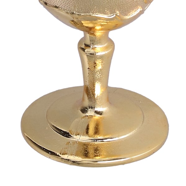 2 st Goblet Europeiska Högkvalitativa Gyllene Retro Prydnader för Resande Dekoration Samling