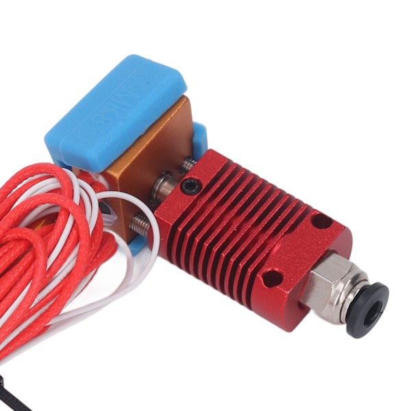 3D-skrivar Extruder Hotend Kit Uppgradering Monterad Hot End Set med PTFE-rör för Ender 3