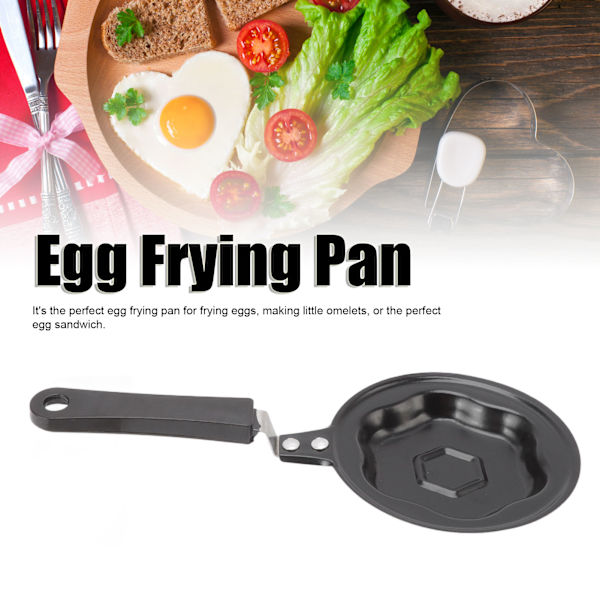 Mini Non-Stick Stekpanna för Ägg Innovativ Koreansk Frukostgryta DIY Mini Frukost Omelettpanna Form Blomma