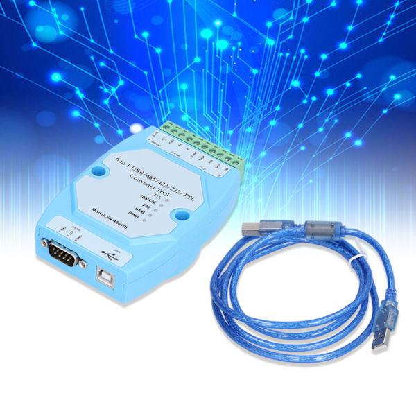 Isolerat seriellt portmodul 6‑i‑1 FT232 USB / 485/422/232 / TTL-omvandlare YN4561I