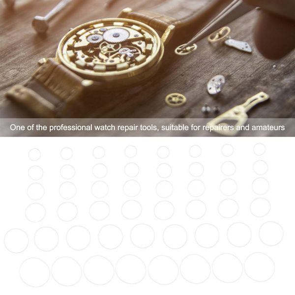 49 st Watch O-ring Watch Bakre Packning Watch Vattentät Isoleringstätning Brickor Reparation Verktygssats