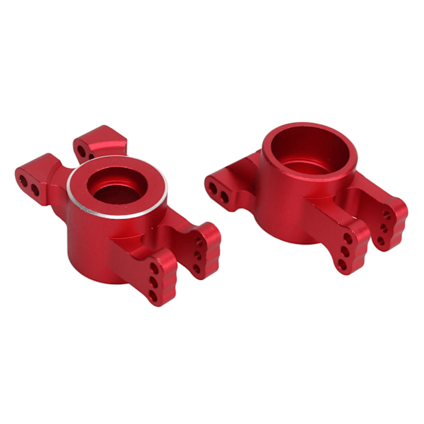 RC Bakaxelbärare Aluminiumlegering Caster Block med Lager för TRAXXAS 1/8 4WD SLEDG Röd