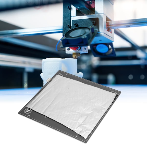 3D-skrivarplattform i aluminium, uppvärmd bäddplatta, tillbehör, 24V 2.8Ω för Anet E16 A8PLUS