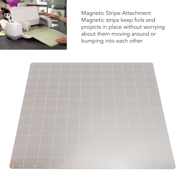 Skärmaskin Magnetisk Shim Professionell 30x30 cm Skärmaskin Matta för Silhouette Cameo för Scan and CutSDX för Sizzix Eclips