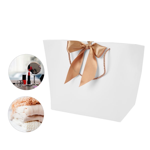 Chica Presentpåsar, Utsökt Design Miljövänlig För Olika Tillfällen, Inklusive Tio Påsar Per Set Med Högkvalitativt Material Och Guldfolie För Gåvor,