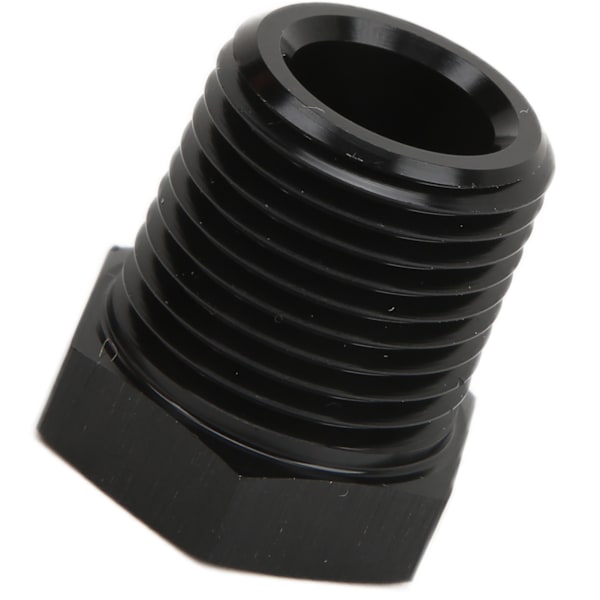 1/4 tum NPT Han till 1/8 tum NPT Hon Reduceradapter Svart Koppling Biltillbehör