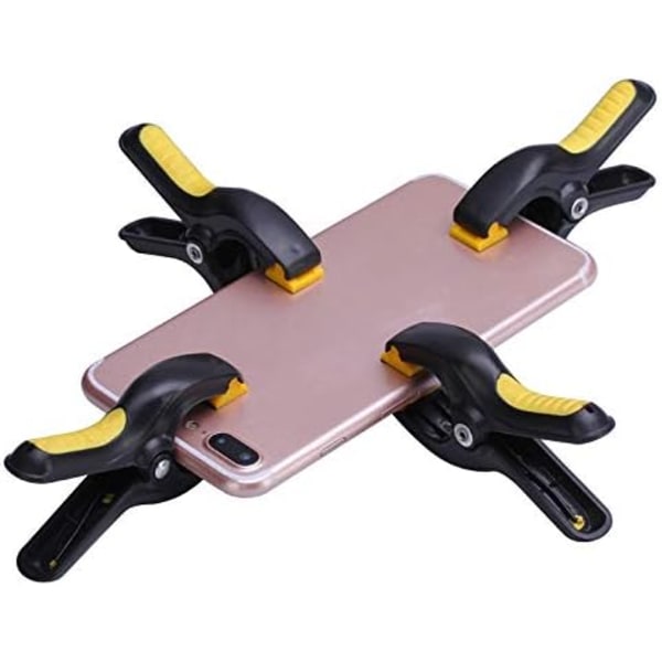 9 st/set plastklämmor för LCD-skärm, fixeringssats för mobiltelefoner, iPhone, Samsung, iPad, surfplatta