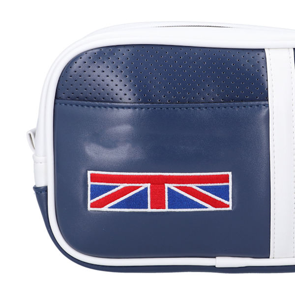 Golf Sport Tillbehör Förvaringsväska PU Läder Andningsbar Handväska Fodral Royalblue