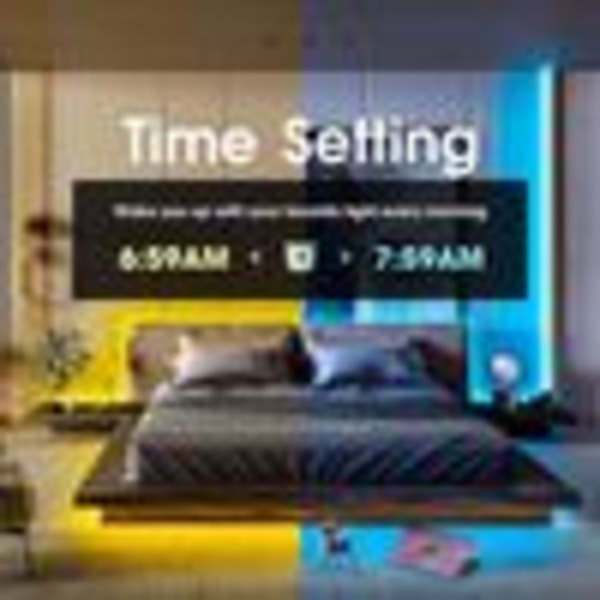 Smart Bluetooth LED-remsa RGB 60 lysdioder/m Vattentät USB-musiksynkroniseringsljusremsa TV-bakgrundsbelysningsremsa Ljusremsa, 5m