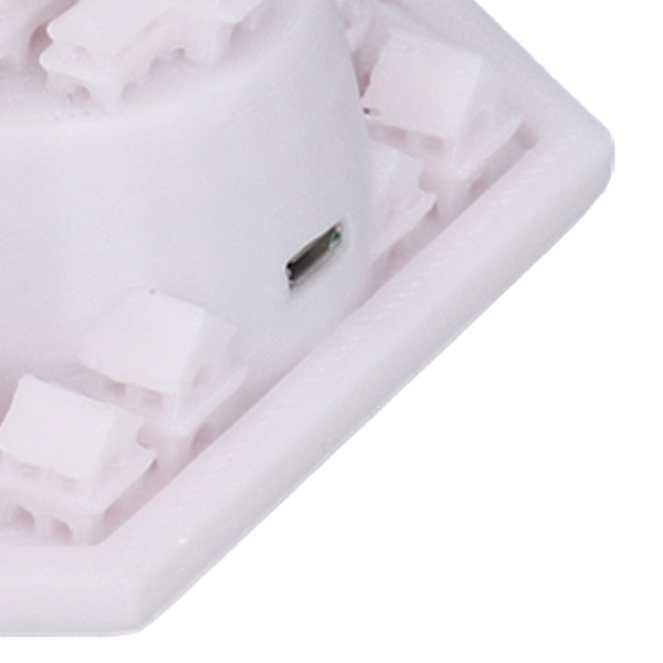 LED Vulkan Drake Lampa USB Laddning 3D Tryckt Eld Drake Nattljus för Babyrum Sovrum Camping