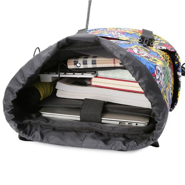 Ryggsäck Herr Elegant 16,5 Tums Laptop Ryggsäck Vattentät Skolryggsäck Herr Tonårsryggsäck för Universitetsskola Researbete Fritid