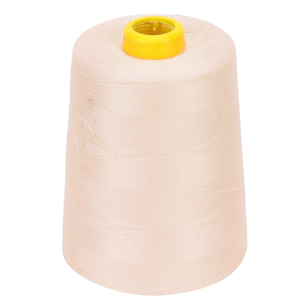 Sytråd 8000 meter Flerfärgade Polyestergarn för DIY Broderimaskin Projekt451 Khaki