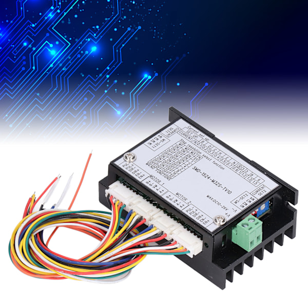 Steppermotor-drivrutin 4-fas 5-tråds unipolär höghastighetsmotorstyrenhet SMD1524M32STV10
