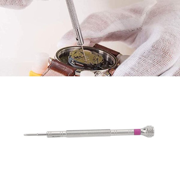 Professionell skruvmejsel i rostfritt stål för reparation av klockor, precisionsskruvmejsel för glasögonbågar, 1,6 mm