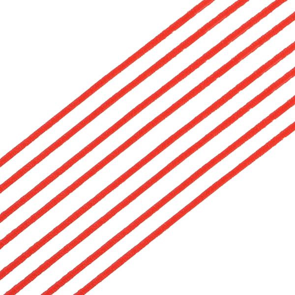 1 mm x 100 m sytråd för klädtillverkning, elastisk tråd, elastisk sladd, gör-det-själv-pärlor, snöre, rep, röd