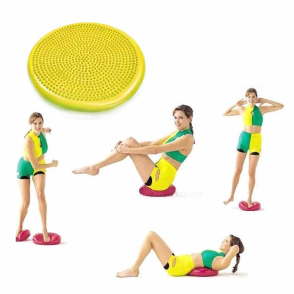 Tjock Yogamatta Platt Matta Balansmatta Yogakudde Massagematta Yogatränare Träningsutrustning