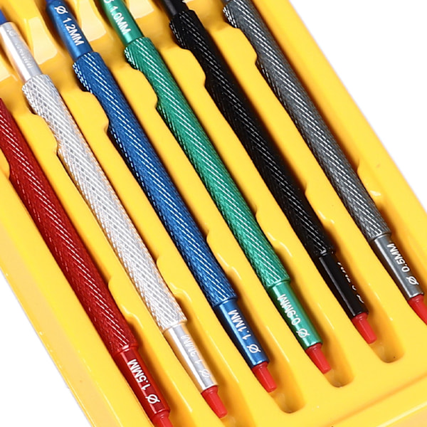 6-delars Set Urmakare Armbandsur Reparationsverktyg Metall Klockvisare Pressare Monteringsset