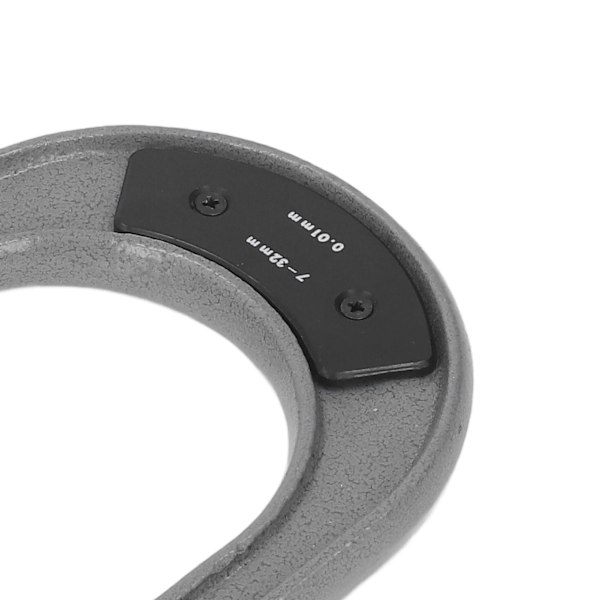 Mikrometer för skivbromsar med laserskala, aluminiumlegering, yttre diametermätrulle 7‑32mm