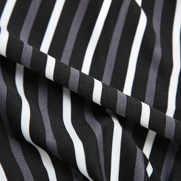 Hundpyjamas Varmt 4-benat Högt Krage Mjukt Stretchigt Randigt Valp Jumpsuit Sovkläder för Hem M