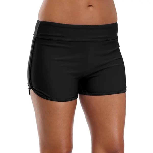 Badbyxor för kvinnor Shorts Solid Boardshorts