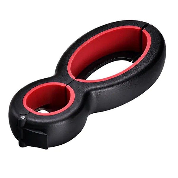 [6 Functions] Universal Opener for Bottles/Jars/Cans - Black