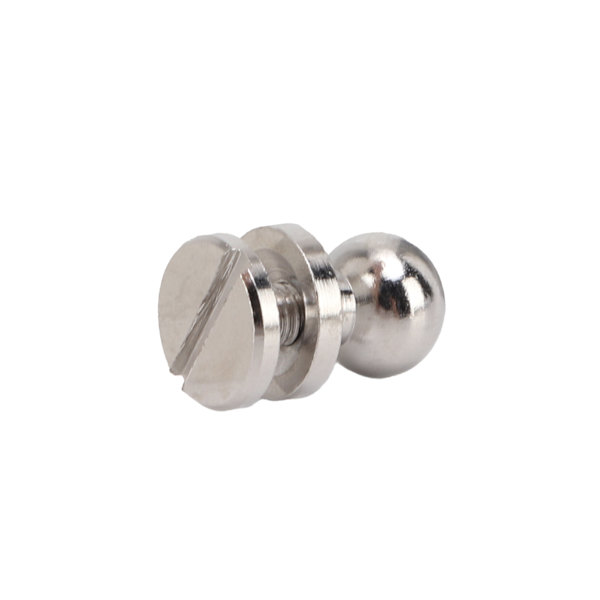 20 set mässingsnitar silver slitstyrka DIY-projekttillbehör för bälteshandväskor 7x6 mm