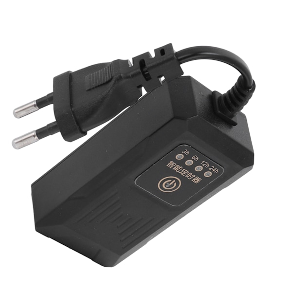 Akvarietimer Aquarium Ljustimer Akvarium Timing Socket Justerbar Akvarium Timer Controller 110‑220V EU-kontakt