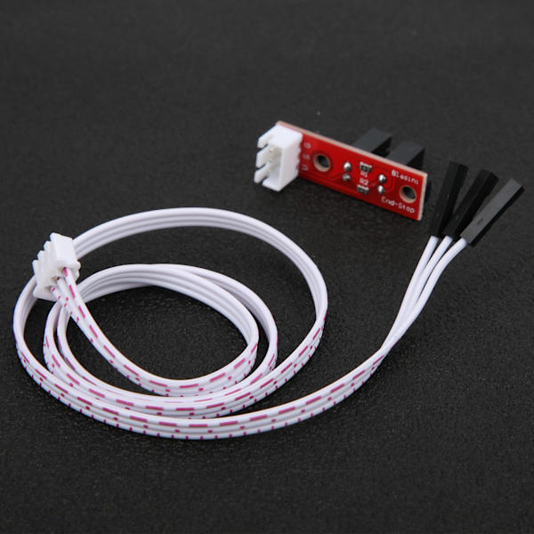 10 st Optiska Endstopp Begränsningsbrytare 10 st Kabel 3D-skrivartillbehör RAMPS 1.4