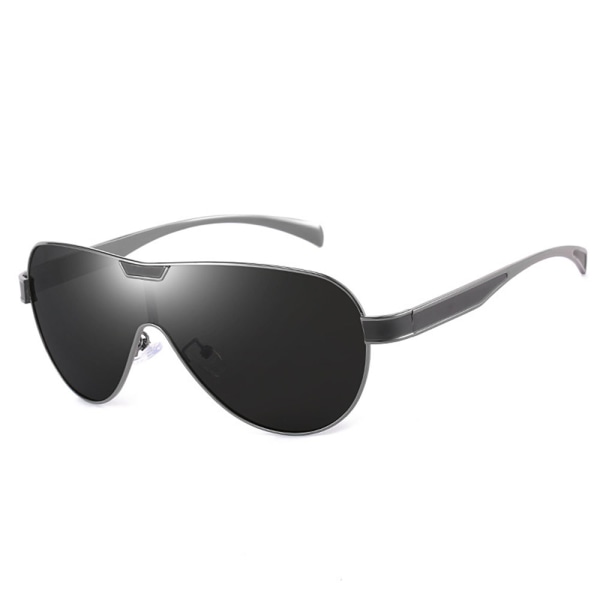 Aviator solglasögon för män UV400 polariserade sportglasögon med ultralätt metallram