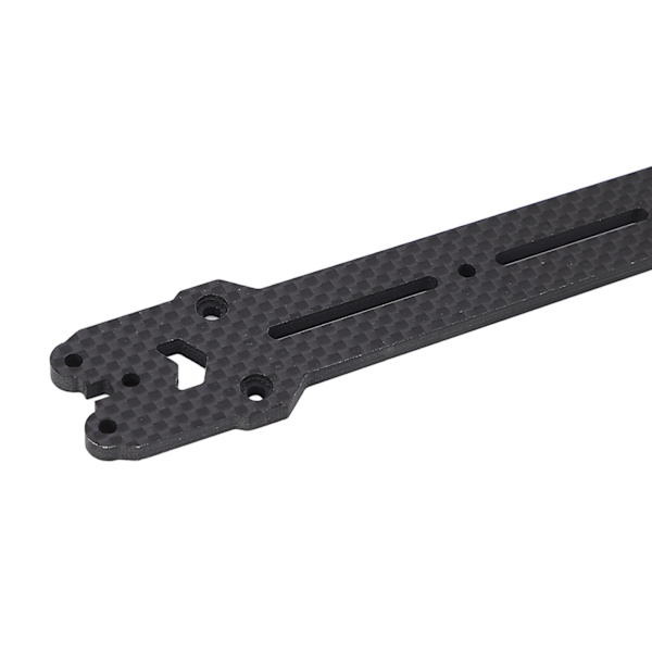 RC Andra våningsplan 265mm Äkta kolfiber Svart Hög styrka för Tamiya XV02 1/10 RC Bil