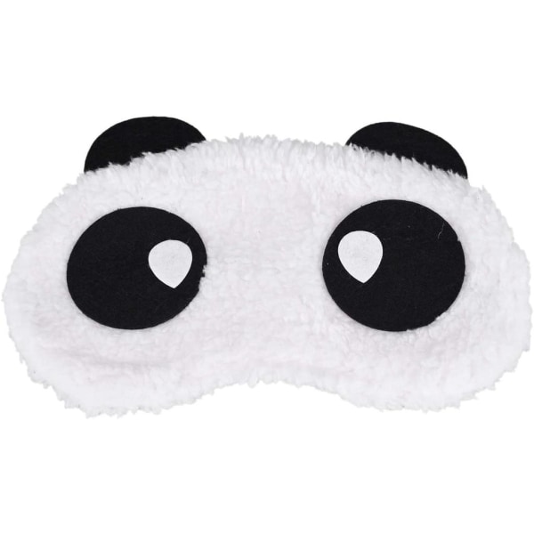 Ögonmask Sömnmask Ögonlock Fluffig Söta Panda Figur 1st