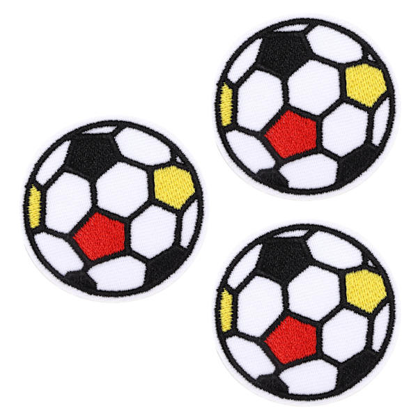 10 st sy på lappar bollsporter spel stil DIY broderade sy applikationer för barn dekoration kläder reparation