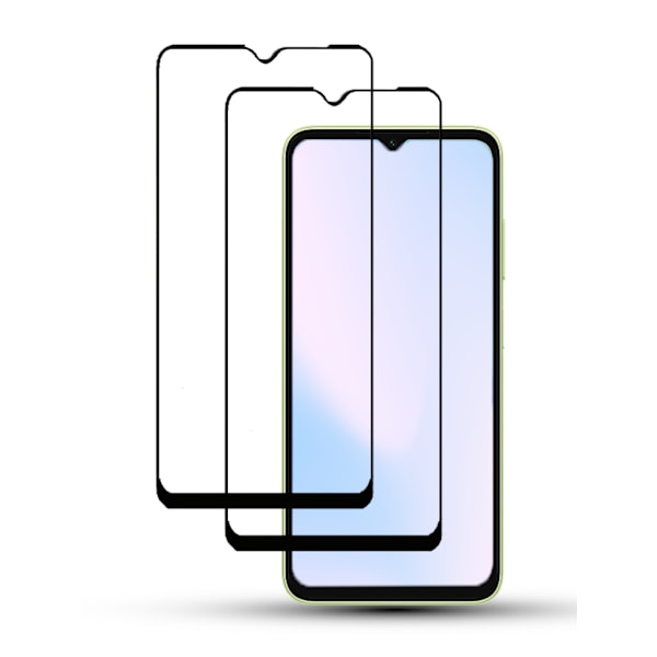 Skärmskydd Samsung A14 2-Pack Härdat Glas 9H - Perfekt Passform