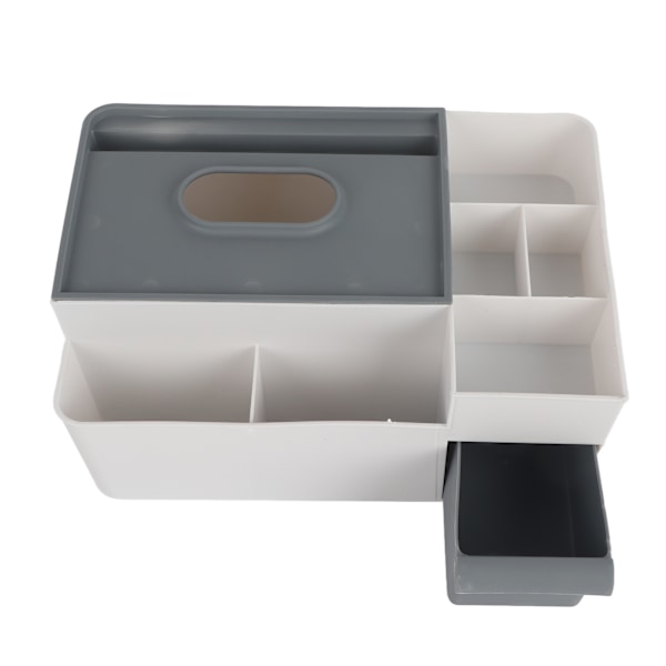 Elegant Bambu Tissue Box Hållare, Multifunktionell Organizer med Tabletthållare för Skrivbord, Stilren Design för Ett Rörfritt Utrymme